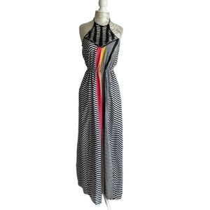 Fire Los Angels halter Maxi dress size Small